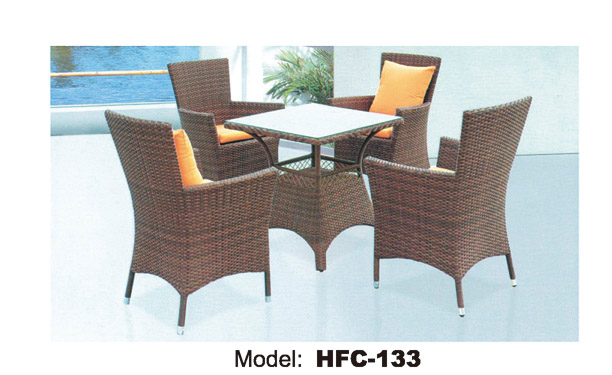 TG-HFC133 Outdoor Rattan Sofa Sun Room Garden Terrace Furniture
