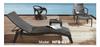 TG-HFB031 Wicker Recline Sun Lounger Patio Garden Furniture Lounger Sets