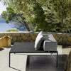 New Outdoor Garden Furniture Double Rope Woven Chaise Lounge TG-KS5203