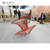 Best Selling Hotel Patio Sofa Aluminum Outdoor Furniture Dining Table Garden Furniture Outdoor Chair TG-KS6203