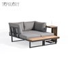 Modern Design Teakwood Garden Outdoor Custom Furniture Set Patio Fabric Sofa TG-KSU3513