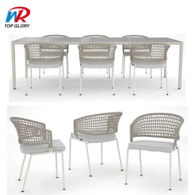 Custom Leisure Home Modern Rattan Patio Bistro Outdoor Garden Dining Furniture SS-HW1021