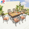 New Design Cast Aluminium Outdoor Garden Furniture Set Patio Dining Furniture