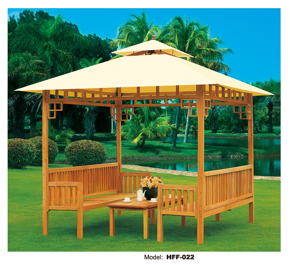 Chinese Wholesale New Design Waterproof Outdoor Furniture Garden Gazebo