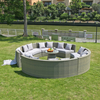 Modern Leisure Aluminium Rattan Hotel Home Apartment Garden Patio Sofa Outdoor Furniture