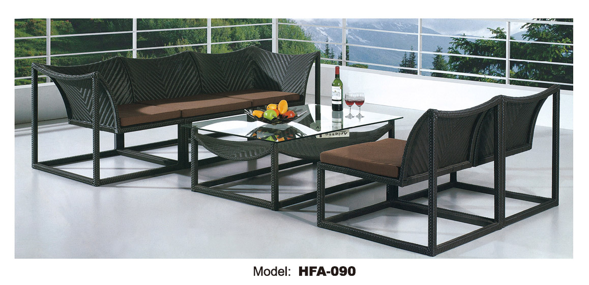 TG-HFA090 Hotel Home Balcony Outdoor Garden Patio Bistro Furniture Sofa Set