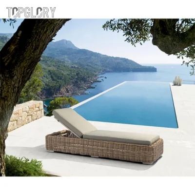 China Factory Custom Fashion Design Wicker Sofa Set Outdoor Rattan Garden Sofa TG-KSU1796L
