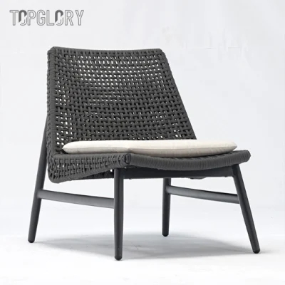 China Wholesale Aluminum Outdoor Dining Chair Metal Home Furniture Garden Table and Chair Set TG-KS6198