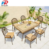 Chinese Suppliers Cast Aluminium Outdoor Furniture Dining Table