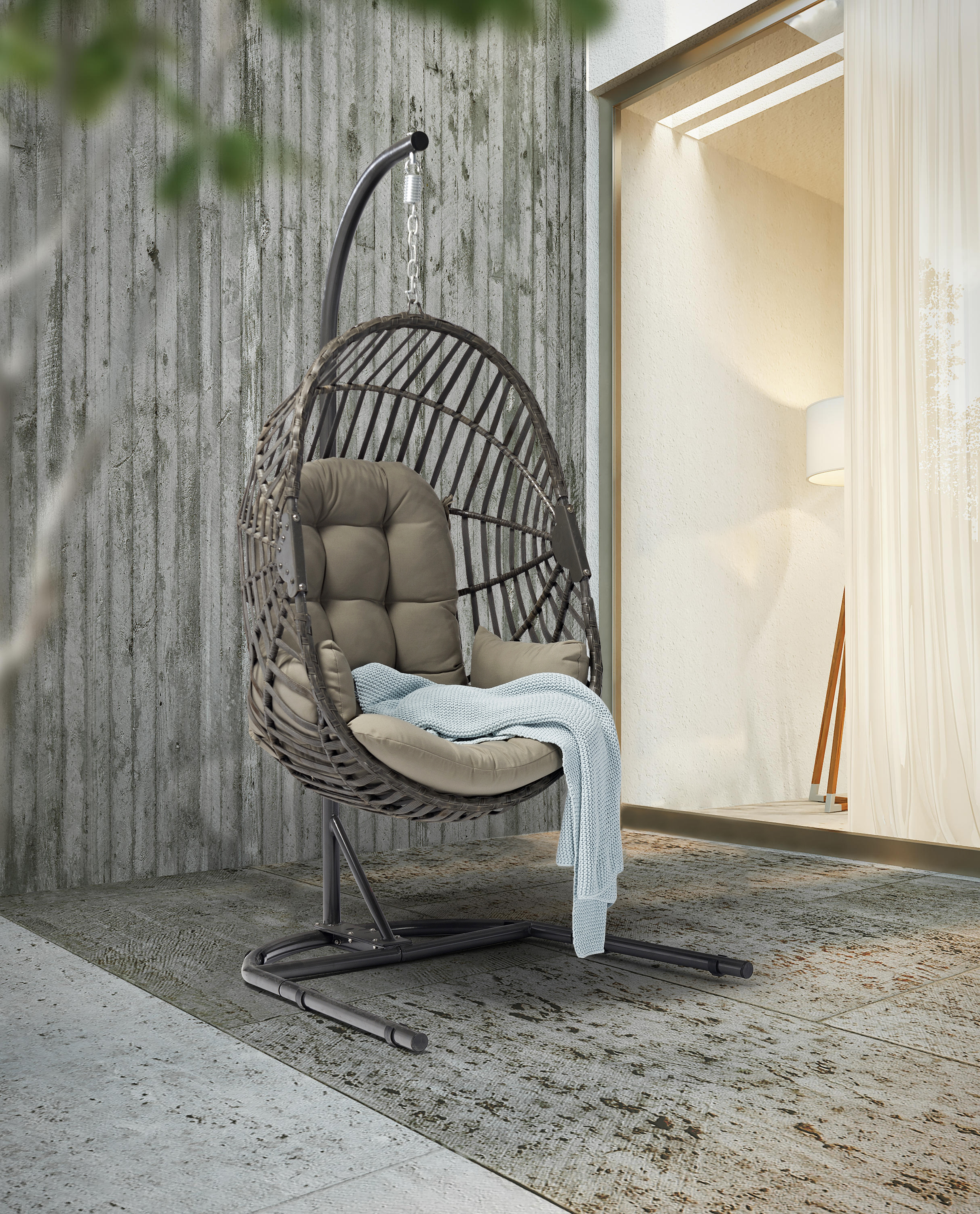 Patio Hammock Outdoor Garden Egg Hanging Swing Chair