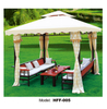 Factory Wholesale Aluminum Luxury Garden Metal Pergola Tent Patio Cover Canopy Outdoor Roof Pavilion Gazebo