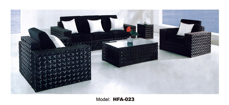 TG-HFA023 Rattan Furniture for Outdoor Furniture with Sofa Set