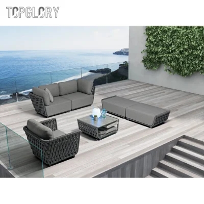 Outdoor Home Patio Garden Furniture Aluminum Arbitrary Combination Sofa Sets TG-KS9193