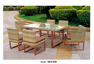 TG-HFC030 Outdoor Rattan Sofa Sun Room Garden Terrace Furniture Combination