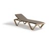 PE Swimming Pool Lounge Chair Diving Deck Chair Beach Outdoor Chaise Lounge