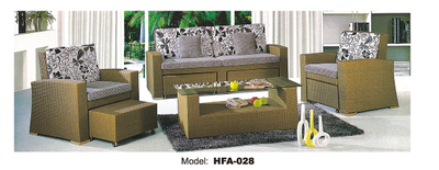 TG-HFA028 Outdoor Rattan Sofa Sun Room Garden Terrace Furniture Combination
