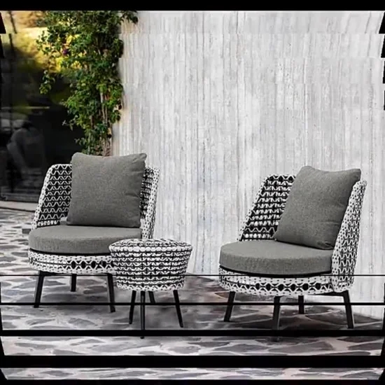 Factory Supplier Outdoor Chair Garden Lounger Leisure Single Sofa TG-KSU3533S