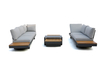 Modern Patio Garden Hotel Home Villa Resort Aluminum Garden Sofa Leisure Outdoor Sofa